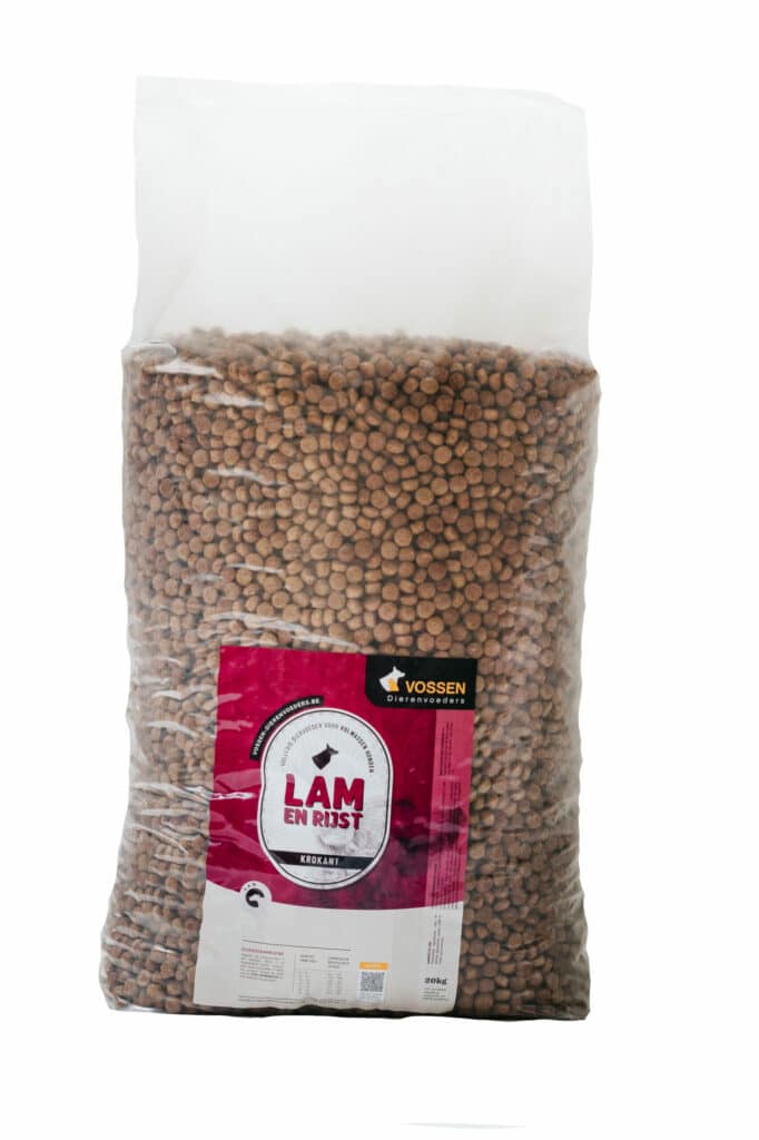 nieuw lam en rijst krokant 20 kg