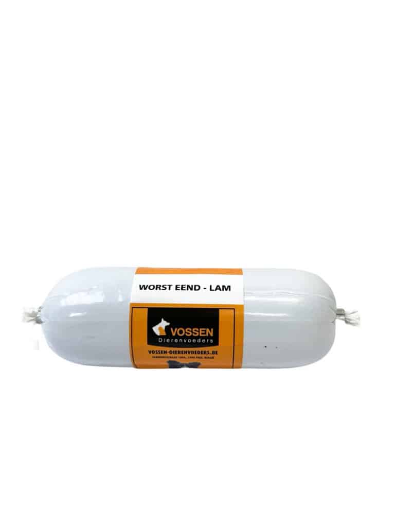 Worst eend/lam 250 gram