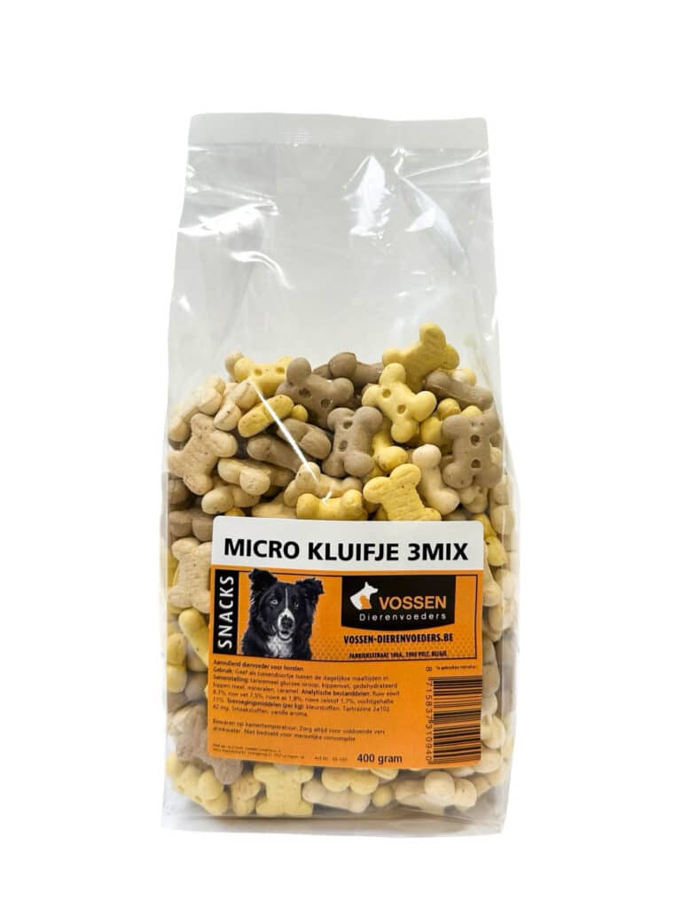 Micro kluifjes vanille 400 gram