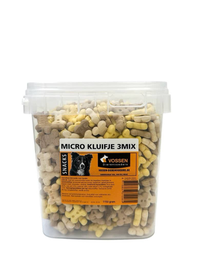 Micro kluifjes vanille 1150 gram