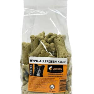 Hypo allergeen kluifjes 5cm 400 gram