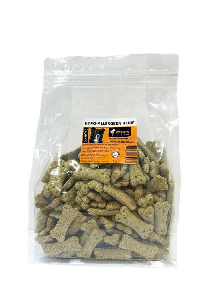 Hypo allergeen kluifjes 5cm 1kg