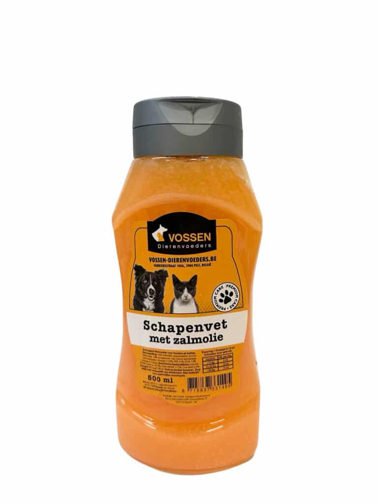 Duo zalmolie/schapenvet 500 ml